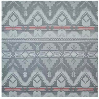 Twin Lakes Blanket CL Graphite by Ralph Lauren Southwestern Fabric For Sale