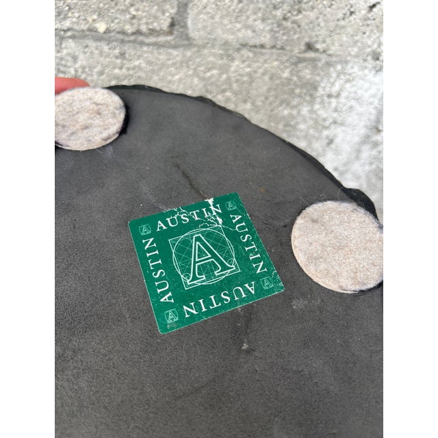 1970s Austin Production "Uttermost Welcome Home" Patinated Resin Brutalist Sculpture. For Sale - Image 17 of 18