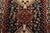 2000 - 2009 Yalameh Rug 2’9” X 4′ Blue Wool Vintage Tribal Hand-Knotted Oriental Carpet For Sale - Image 5 of 10