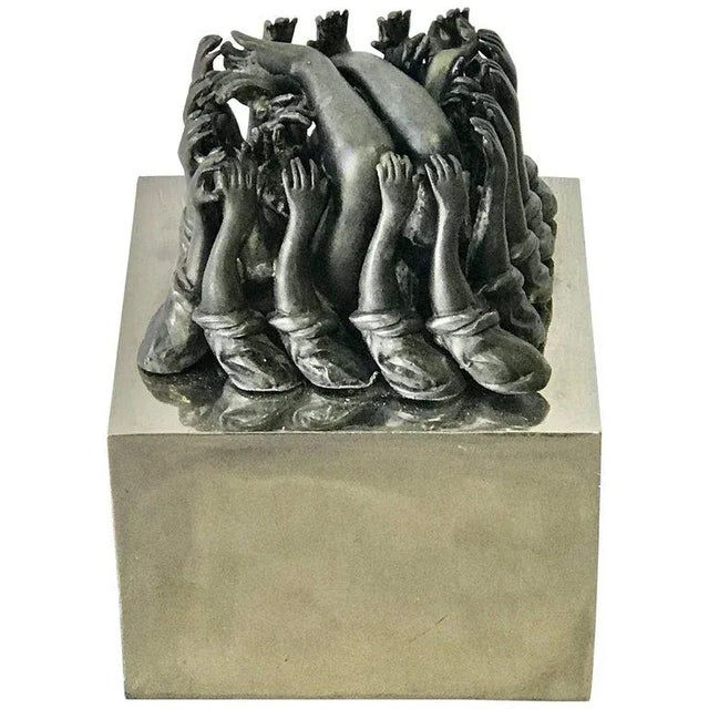 1970s Kenneth Treister Miami Holocaust Memorial Maquette For Sale - Image 11 of 11