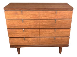 Example of Chrome Finish Dressers and Chests of Drawers