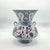 Ceramic Handmade Ceramic Tri Handled King Vase (30cm) Purple and Turquoise Hatai Pattern For Sale - Image 7 of 8