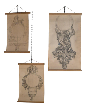 Unknown, Sketches, 1940s, Set of 3