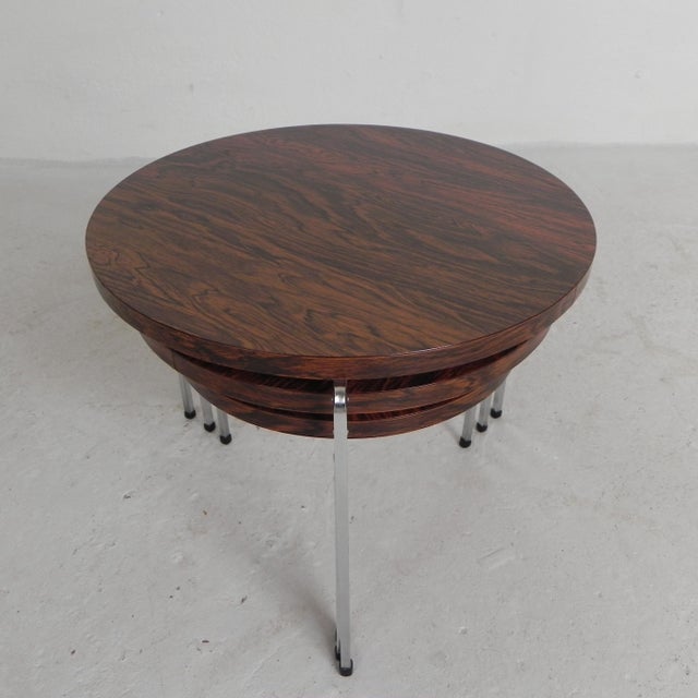 1960s Nesting Tables from Vaza Roden, 1960s, Set of 3 For Sale - Image 5 of 18