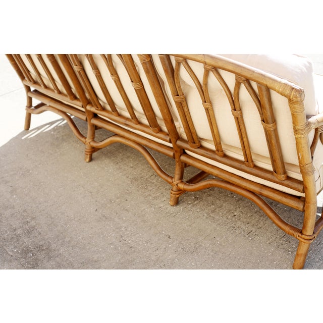 Vintage Ficks Reed Rattan Sofa Chairish