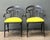 After Veneman Aluminum Armchairs in Ralph Lauren “Salt Marsh” - Pair For Sale - Image 18 of 18