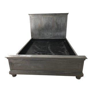 Restoration Hardware Zinc Queen Bedframe For Sale