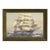 Vintage Framed Nautical Clipper Ship Print — 17x13 For Sale