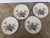 Ivory Vintage w.s. George Art Deco Floral Dessert Plates- Set of 4 For Sale - Image 8 of 8
