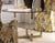 Modern Mecox Acrylic and Brass Dining Table For Sale - Image 3 of 5