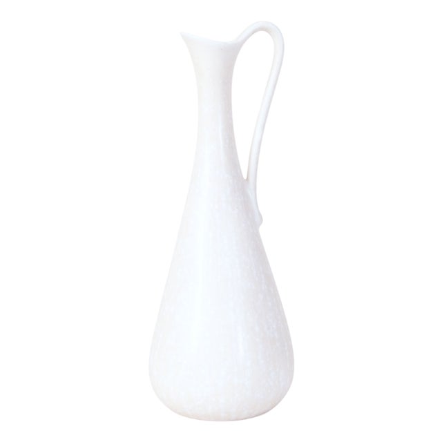 White ARL Jug by Gunnar Nylund, 1950s For Sale