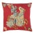 Jousting Knight I Tapestry Cushion With Feather Filler - 46 X 46cm For Sale
