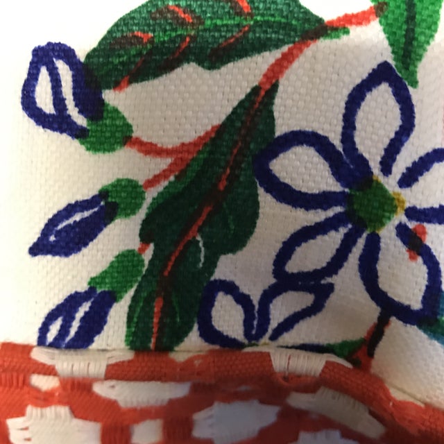 Schumacher Citrus Garden Pillows - A Pair | Chairish