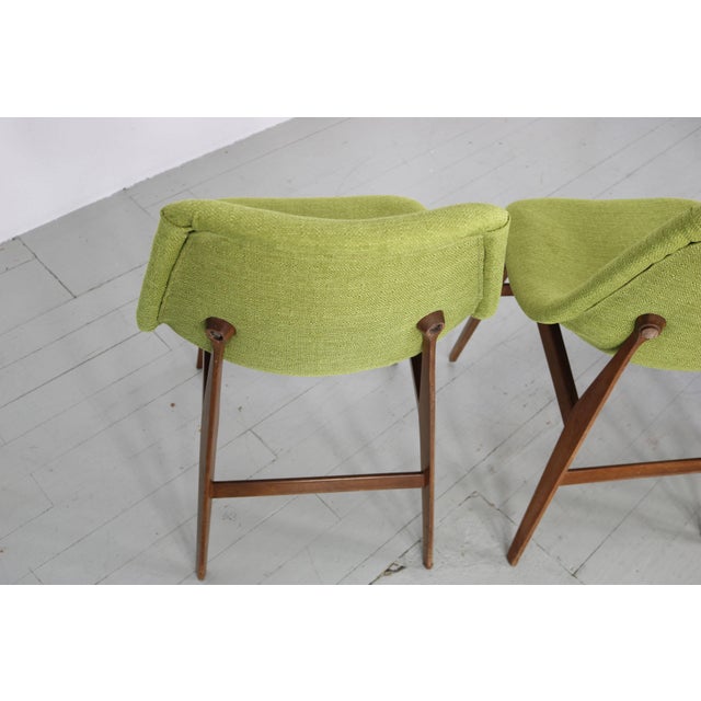 Italian Teak Chairs by Busnelli Meda, 1960s, Set of 4 For Sale - Image 13 of 18