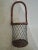 Vintage 1970s Wine Bottle Basket Caddy Holder For Sale - Image 4 of 9