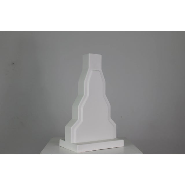 Ceramic Y23 Vase in Black Enameled Ceramic by Ettore Sottsass for Poltronova, 1970s For Sale - Image 7 of 9