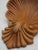 Brown 1980s Pair Italian Shell Carved Wood Wall Shelves For Sale - Image 8 of 9