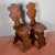 Set of Rustic Wood Chairs and Stools For Sale - Image 14 of 17