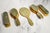 1920s Rare Antique English Shagreen Vanity Set c.1920, Goldsmiths & Silversmiths London, 5-Piece Boxed Dressing Set Brushes Mirror For Sale - Image 5 of 15