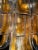Large Vintage Italian Murano Chandelier with Amber Glass Petals, 1970s For Sale - Image 8 of 12