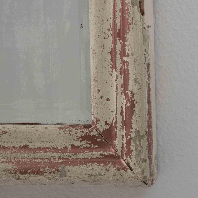 19th Century France Silver Wood Mirror For Sale - Image 9 of 10