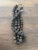 Pair of Mid-Century African clay beads. This set of vintage beads includes two (2) strands, and consists of circular clay...