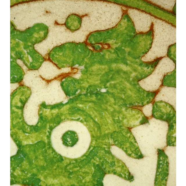 Large Vintage Italian Ceramic Majolica Plate by Domenico Matteucci & Wanda Berasi, 1972 For Sale - Image 18 of 18