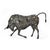 Metal Premium Handcrafted Recycled Metal Bull Sculpture | 92" X 57" | One of a Kind For Sale - Image 7 of 14