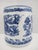 Chinese Chinese Blue & White Porcelain Bitong Brush Pot With Dragon in Clouds Motif For Sale - Image 3 of 8