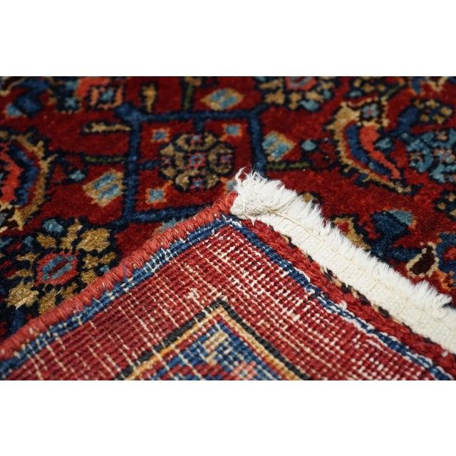 Antique Bidjar Rug 9'3'' x 12'6'' For Sale - Image 11 of 11