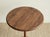 Contemporary Hand-Sculpted American Walnut Tulip Side Table For Sale - Image 3 of 8