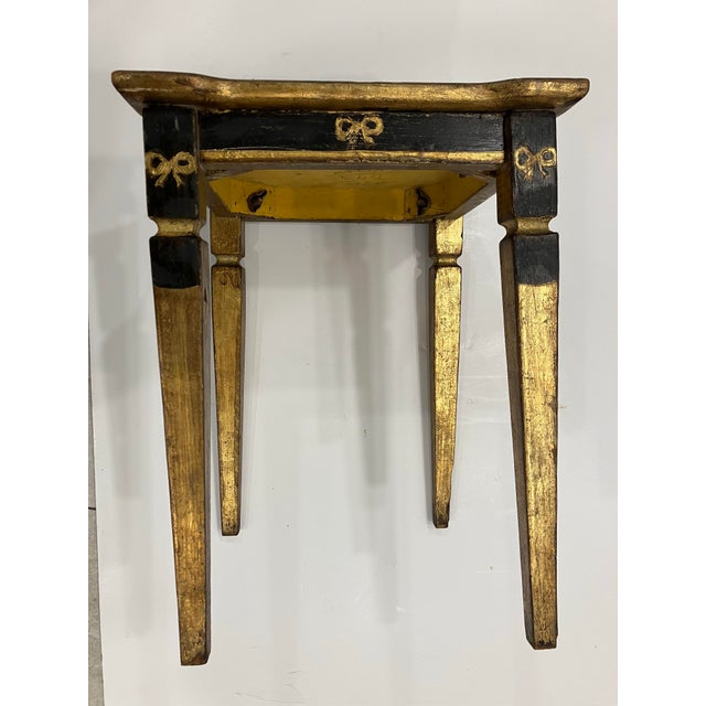 1950s Petite Florentine Painted Table For Sale In Boston - Image 6 of 6