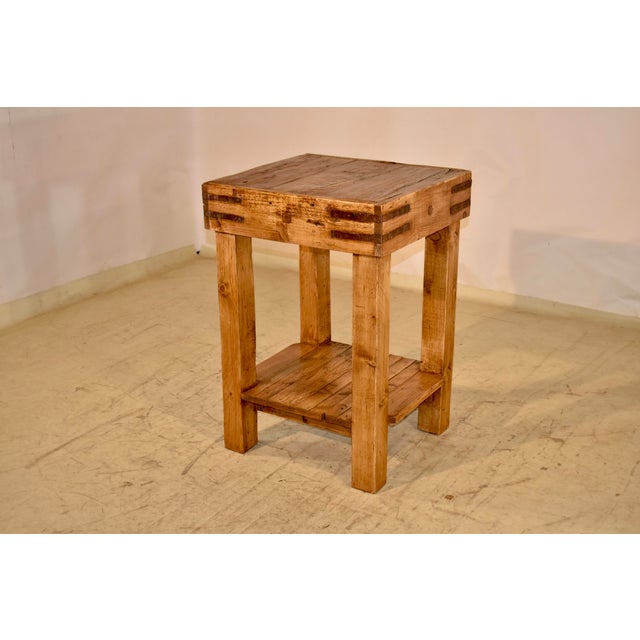 Victorian Late 19th Century Chopping Block For Sale - Image 3 of 8