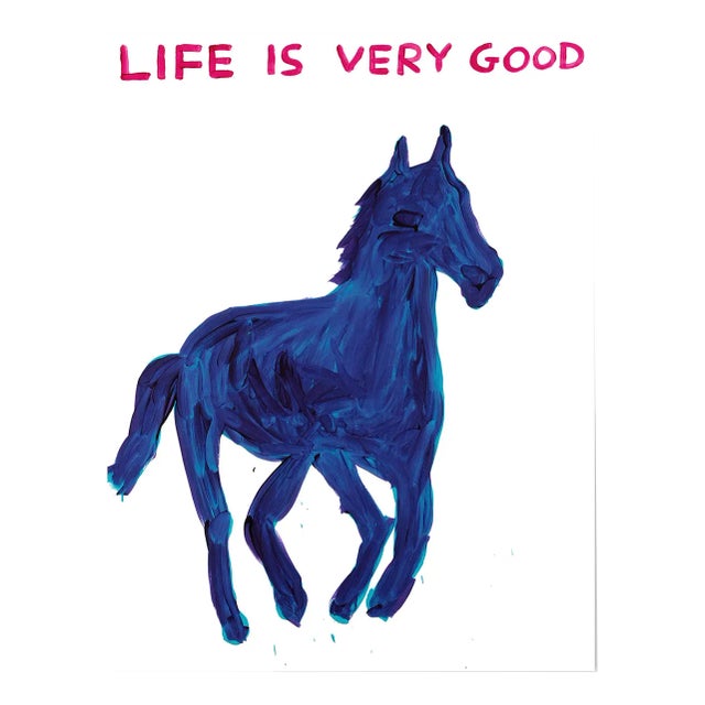 David Shrigley, Life Is Very Good, 2016 For Sale