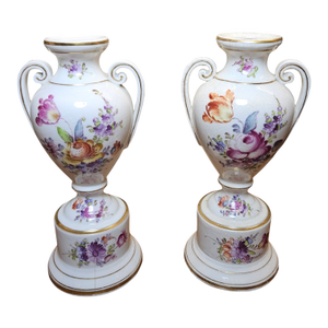 Late 19th Century Pair of Grossbaum Urns