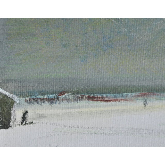 Imants Vecozols, the Winter Sun., 2026, Oil on Canvas, in Very Good conditions. Designed from 2000 I have official proof...