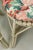 White Wicker Accent Chairs With Floral Cushions a Pair For Sale - Image 9 of 9