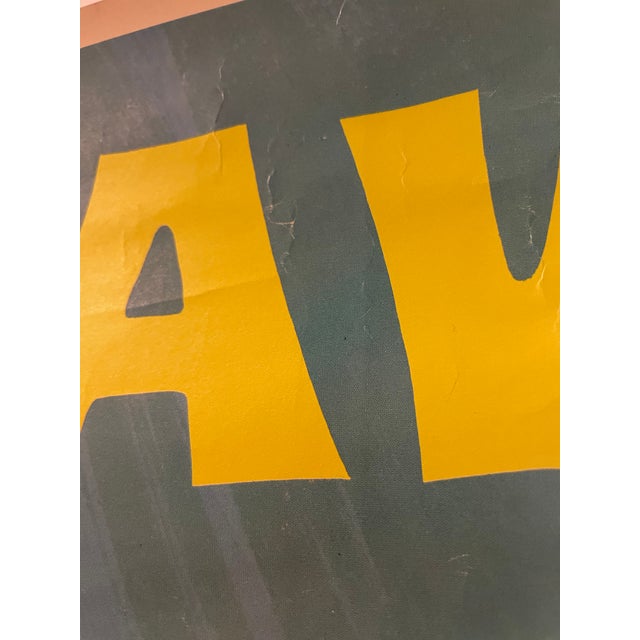 Vintage Surfing Travel Hawaii Poster by Chas Allen, c.1958 For Sale - Image 6 of 10