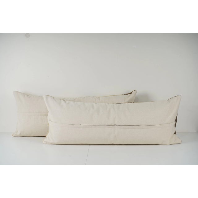 Turkish Kilim Pillow Cover - A Pair For Sale - Image 4 of 4