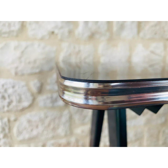 Vintage Formica & Metal Side Table, 1960s For Sale - Image 16 of 18