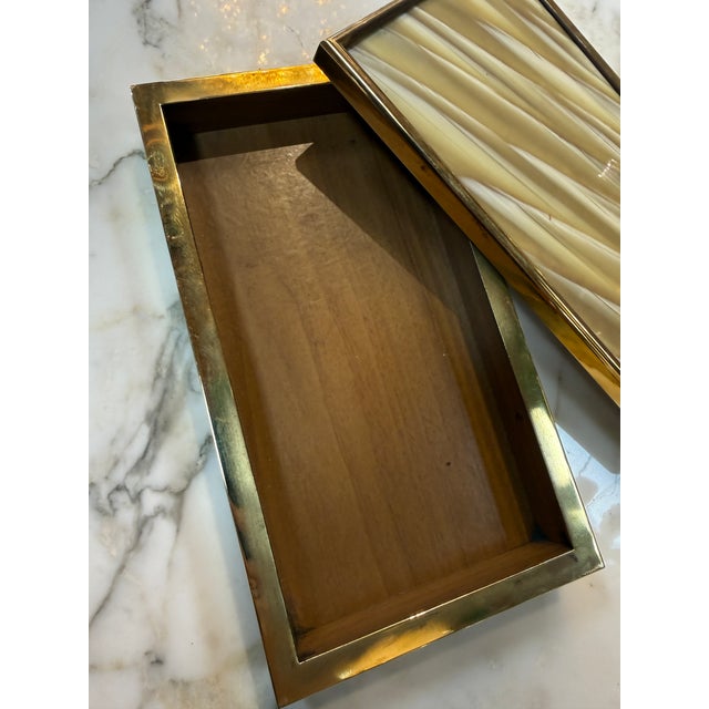 Modern Vintage Italian Mid-Century Luxury Box For Sale - Image 3 of 5
