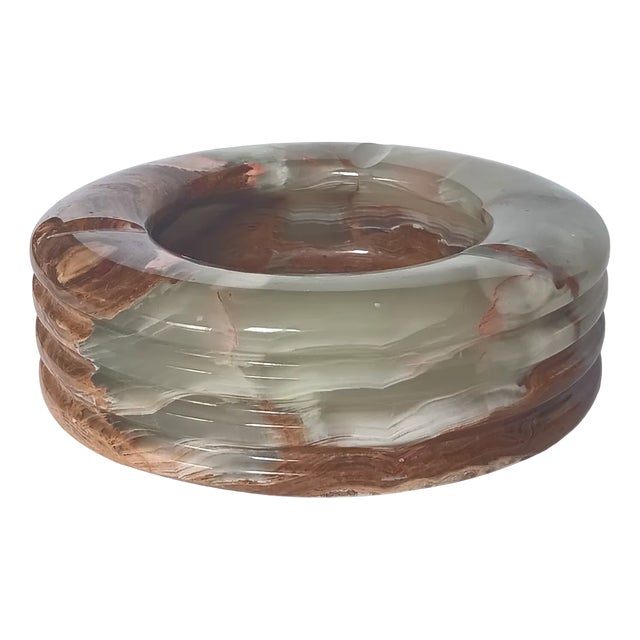 Vintage Onyx Ashtray, 1960s For Sale