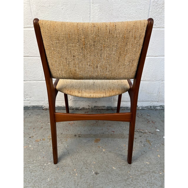 Set of Four Vintage Danish Modern Erik Buch Teakwood 'Model 89' Dining Chairs For Sale - Image 11 of 14