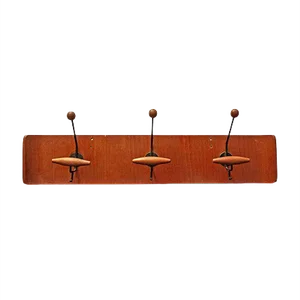 Italian Curved Plywood Coat Rack from Fratelli Reguitti, 1950s