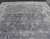 Turkish Angora Oushak Rug With Steel Blue Field and Light Gray Border For Sale - Image 9 of 14