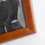 Brown Modernist Spice Brown Calf Leather Picture Frame For Sale - Image 8 of 9