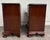 Vintage Councill Furniture Chippendale Solid Mahogany Nightstands Bedside Tables For Sale - Image 17 of 18
