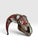Exceptional vintage Himalayan/Tibetan-style decorative ram skull featuring dramatically curved natural horns and extensive...