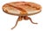 Round Coffee Table with Onyx For Sale