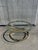 Milo Baughman Round Brass and Glass Table For Sale - Image 10 of 18
